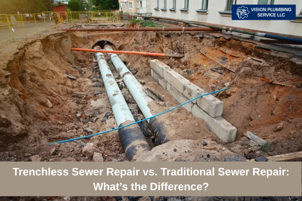 Trenchless Sewer Repair vs. Traditional Sewer Repair